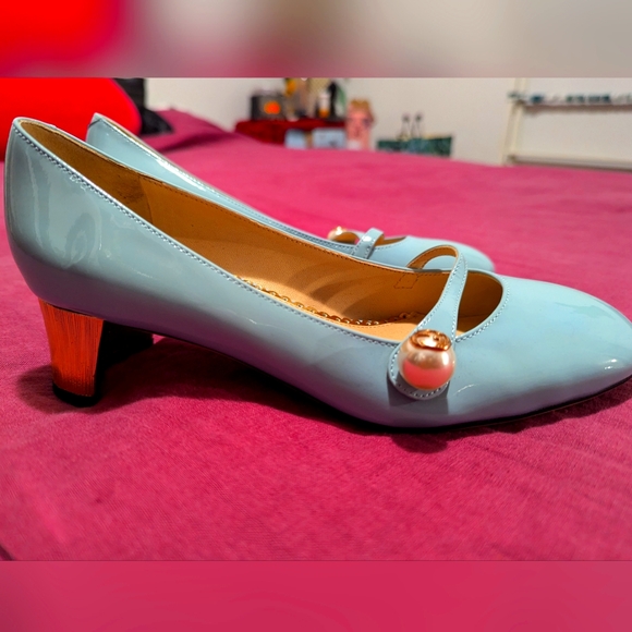 Gucci Kitten Heel Mary Janes - Picture 5 of 8